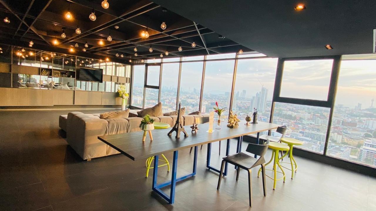 Base Central Pattaya Long Balcony King-Bed With Infinity Pool & Free Netflix! Exteriör bild