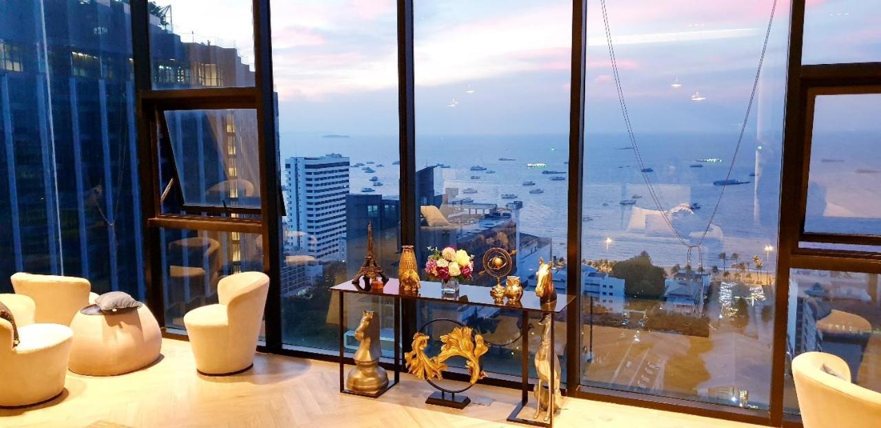Base Central Pattaya Long Balcony King-Bed With Infinity Pool & Free Netflix! Exteriör bild
