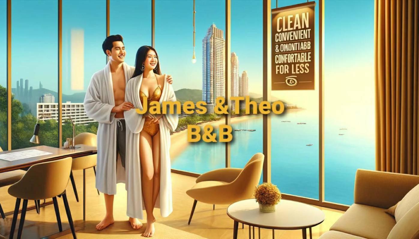 Base Central Pattaya Long Balcony King-Bed With Infinity Pool & Free Netflix! Exteriör bild
